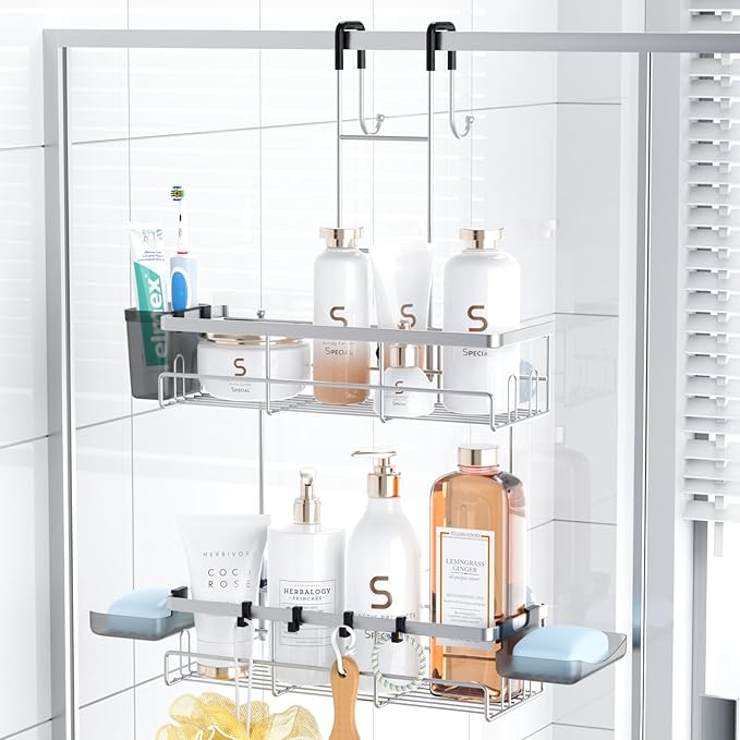 Aitatty Over the Door Hanging Shower Caddy
