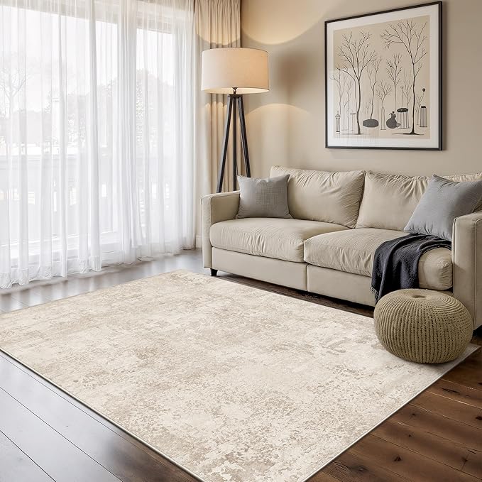 Art&Tuft Washable Area Rug, 4×6