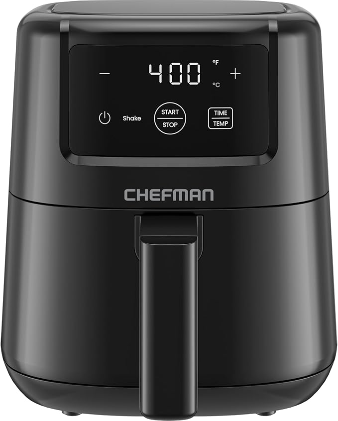 CHEFMAN 2 Qt Mini Air Fryer – Digital Space-Saving Compact Air